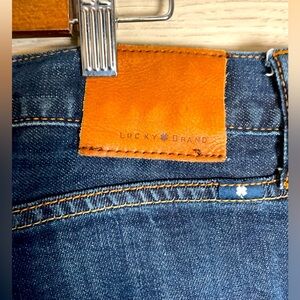 Lucky Brand 410 Athletic Fit 36x30 Medium-Wash Candiani Denim